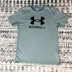 Youth Boys under Armour Baseball Tee